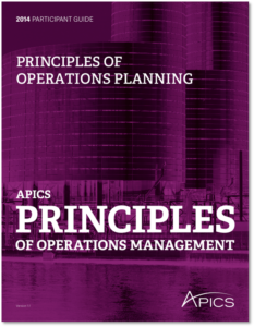 APICS Principles of Operations Management Course